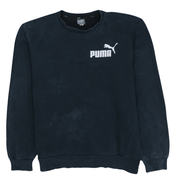 Puma 90's Heavyweight Crew Neck Sweatshirt XLarge Black