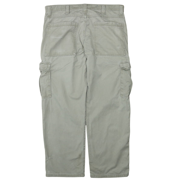 Wrangler Vintage 90's Beige Cream Straight Leg Baggy Trousers 34
