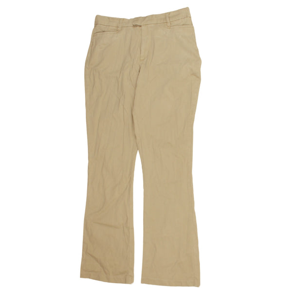 Women's Lee 90's Grey Corduroy Trousers Pants 34 Waist Vintage Style