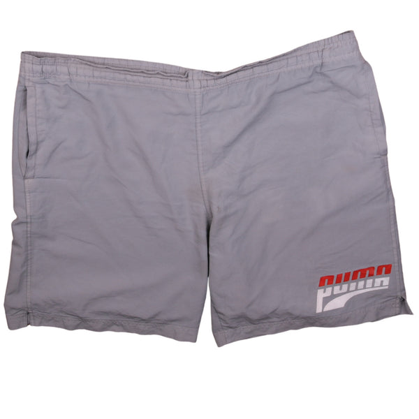 Puma 90s Men's XLarge Grey Casual Athletic Shorts, Vintage Style