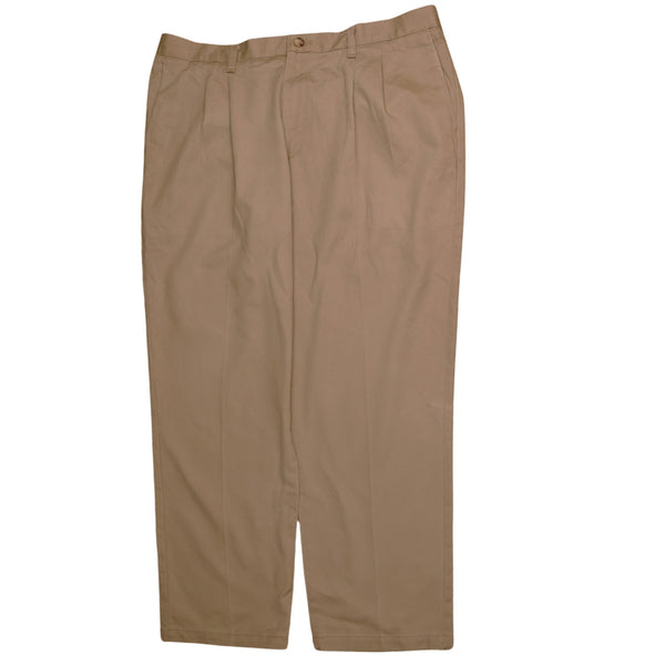 Lee Men's 90s Vintage Baggy Straight Leg Trousers 40 Tan Brown