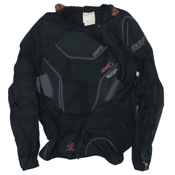 Retro 90's Black Heavyweight Full Zip Windbreaker - Men's Small