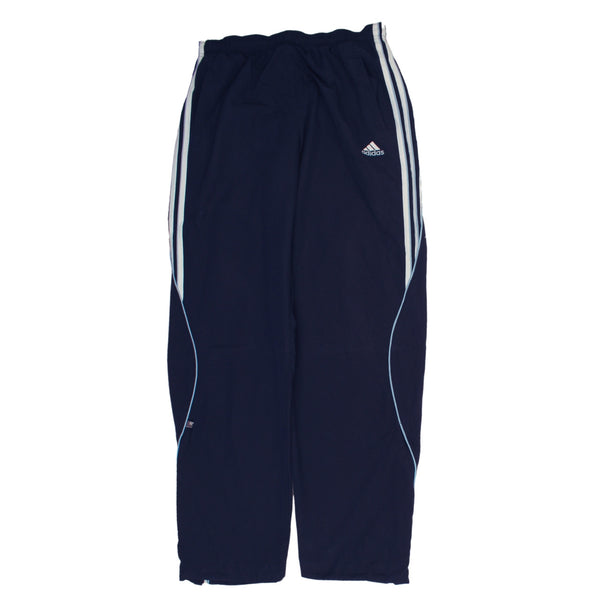 Adidas 90's Straight Leg Baggy Trousers / Pants 34 Navy Blue