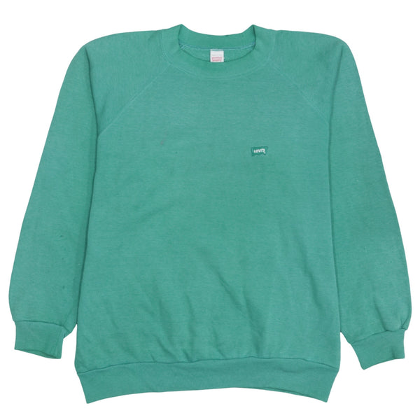 Levi's 90's Lightweight Crew Neck Sweatshirt XLarge Green