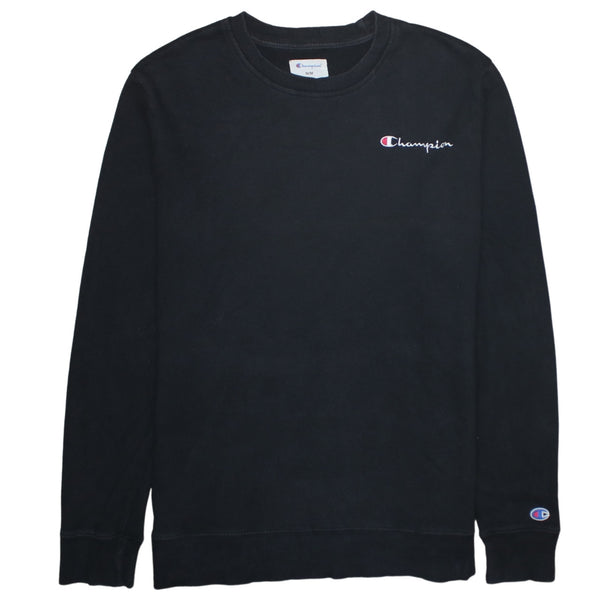 Champion 90's Lightweight Crew Neck Sweatshirt Medium Black