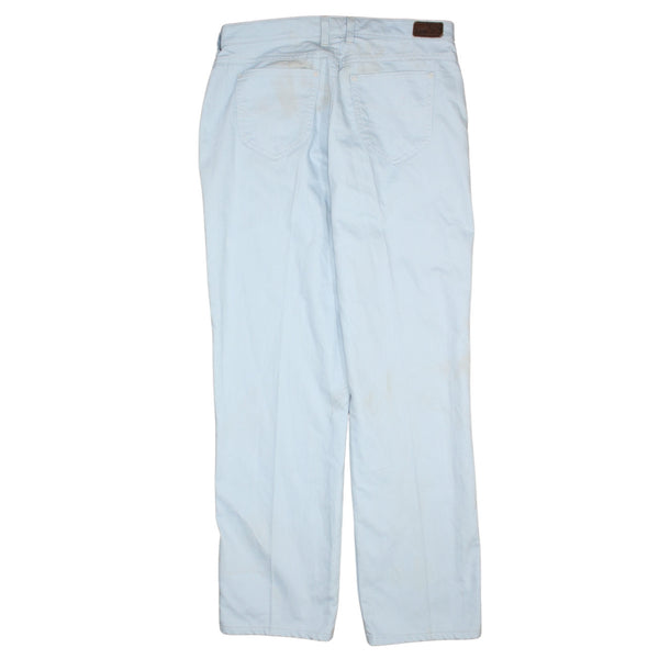 Lee 90's Lightweight Straight Leg Baggy Trousers / Pants 32 Blue