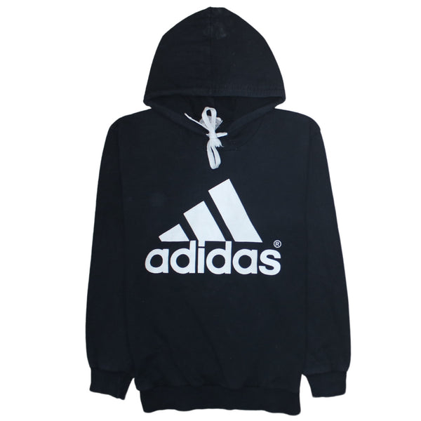 Adidas 90's Spellout Pullover Hoodie XSmall  Black