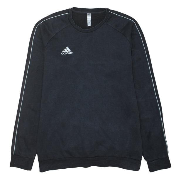 Adidas 90's Lightweight Crew Neck Sweatshirt Medium Black