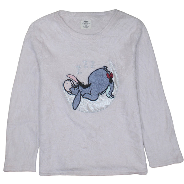 Disney 90's Winnie The Pooh Crew Neck Sweatshirt Small Pink