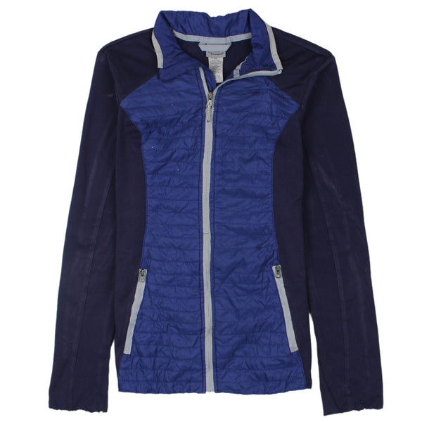 Vintage Champion 90's Navy Blue Lightweight Full Zip Sweatshirt Women's S