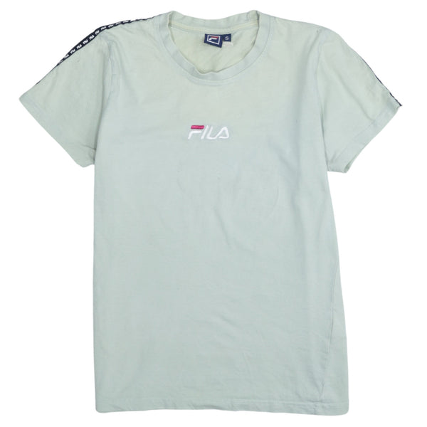 Fila 90's Short Sleeves Crew Neck T Shirt Small Green