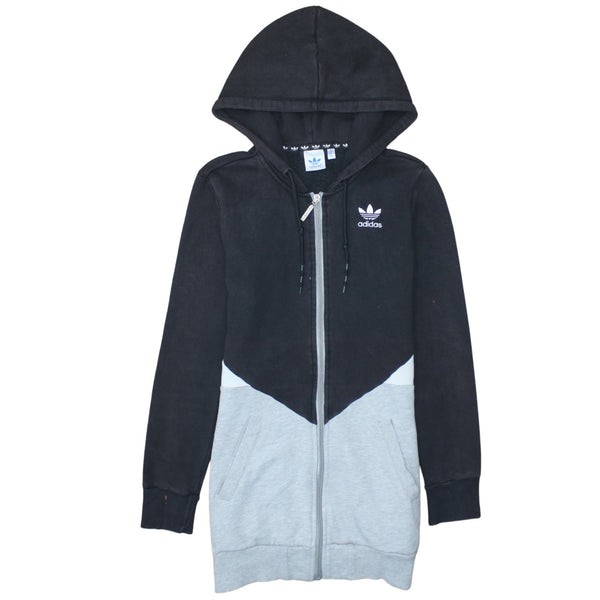 Adidas 90's Sportswear Full Zip Up Hoodie XSmall  Black