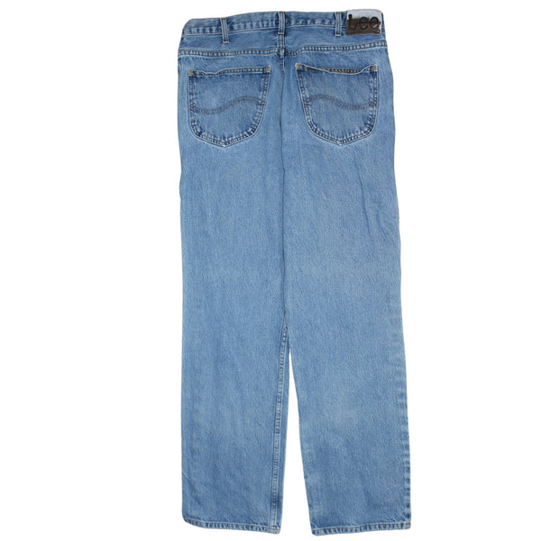 Lee 90's Lightwash Straight Leg Baggy Jeans / Pants 38 Blue