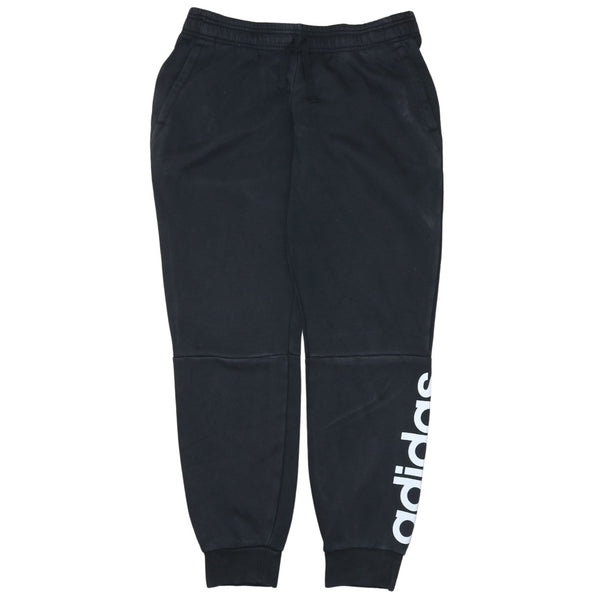 Adidas Vintage 90's Black Casual Joggers Sweatpants M Cotton Retro