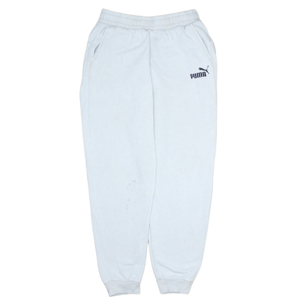 Puma 90's Elasticated Waistband Drawstrings Casual Joggers / Sweatpants XLarge Grey