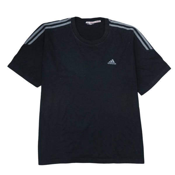 Adidas 90's Short Sleeves Crew Neck T Shirt XXLarge  Black