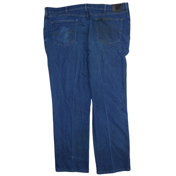 Lee 90's Lightwash Straight Leg Baggy Jeans / Pants 46 Blue