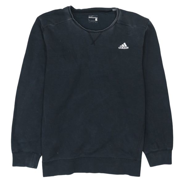 Adidas 90's Lightweight Crew Neck Sweatshirt Large Black