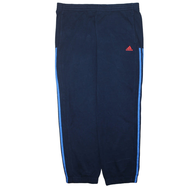 Adidas 90's 3 Stripes Casual Joggers / Sweatpants XLarge Navy Blue
