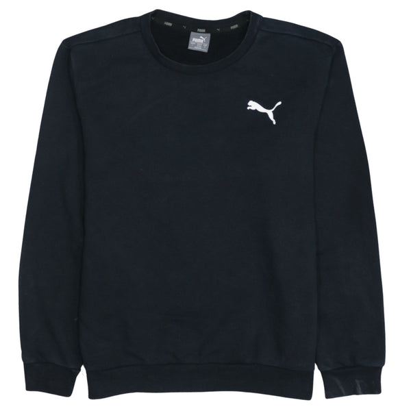 Puma 90's Lightweight Crew Neck Sweatshirt Large Black
