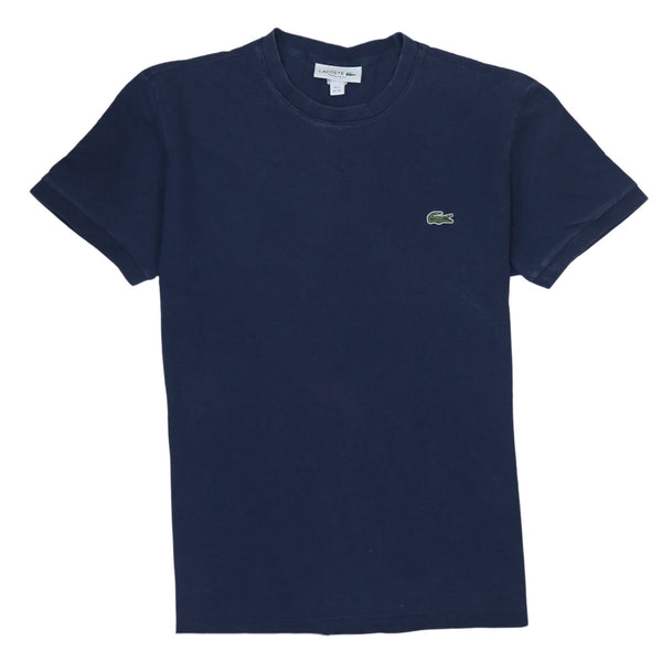 Vintage Lacoste 90's XSmall Navy Blue Crew Neck T-Shirt