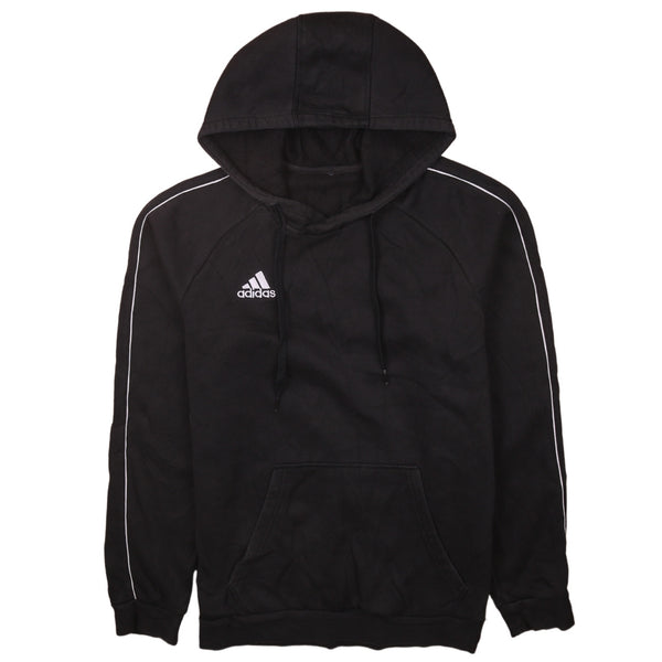 Adidas Black 90's Vintage Pullover Hoodie Men's Medium