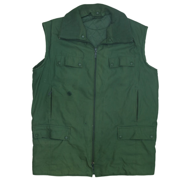Vintage 90's Active Green Gilet XLarge Men's Full Zip Sleeveless Vest