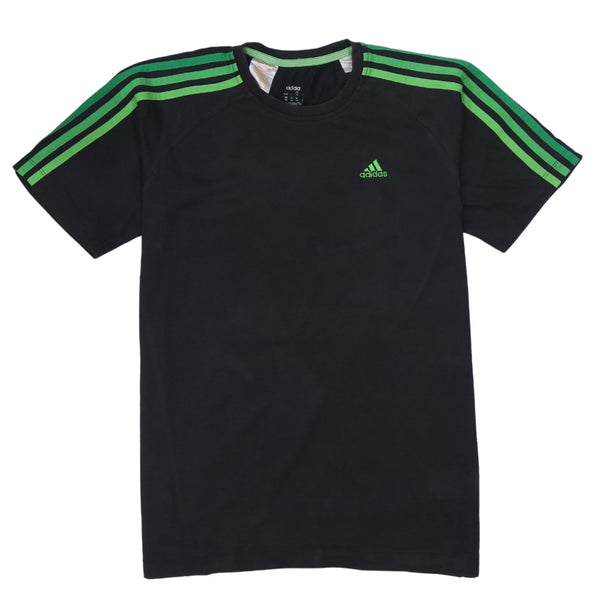 Adidas 90's Short Sleeves Crew Neck T Shirt Small  Black