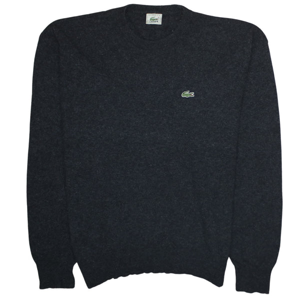 Lacoste 90's Lightweight Crew Neck Sweatshirt Large  Black
