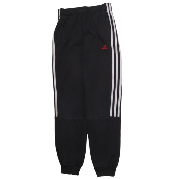 Adidas Vintage 90's Women's Black Joggers Sweatpants Medium Drawstrings