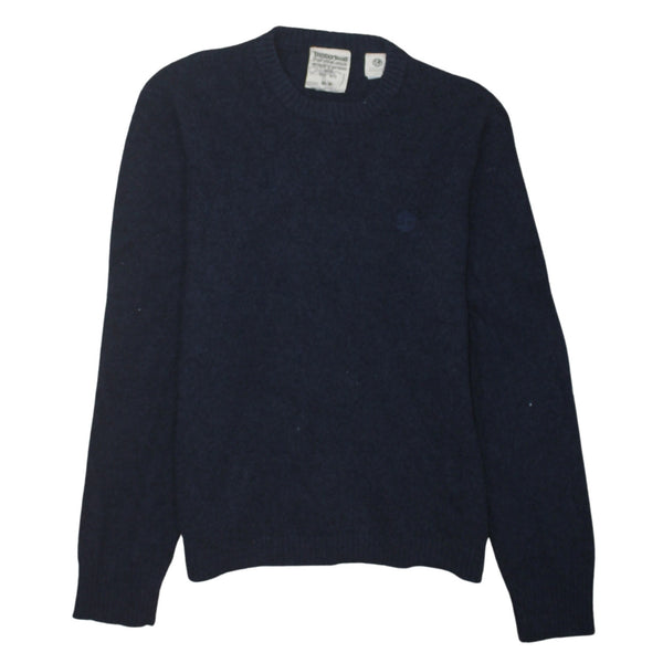 Timberland 90's Plain Crew Neck Sweatshirt Medium Black