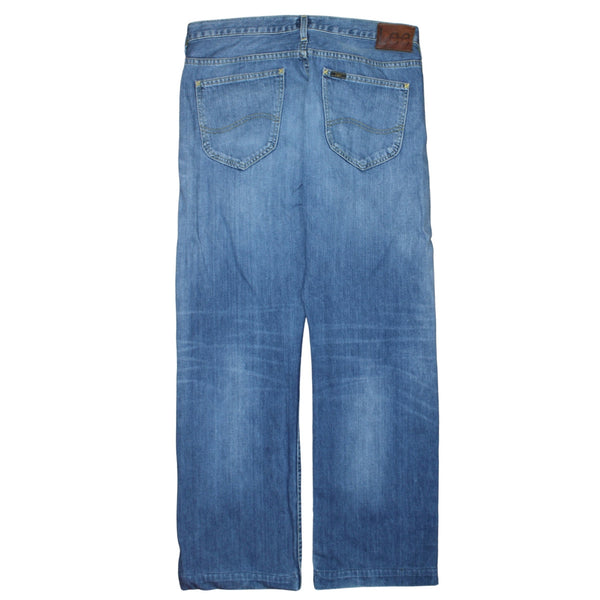 Lee 90's Lightwash Straight Leg Baggy Jeans / Pants 36 Blue