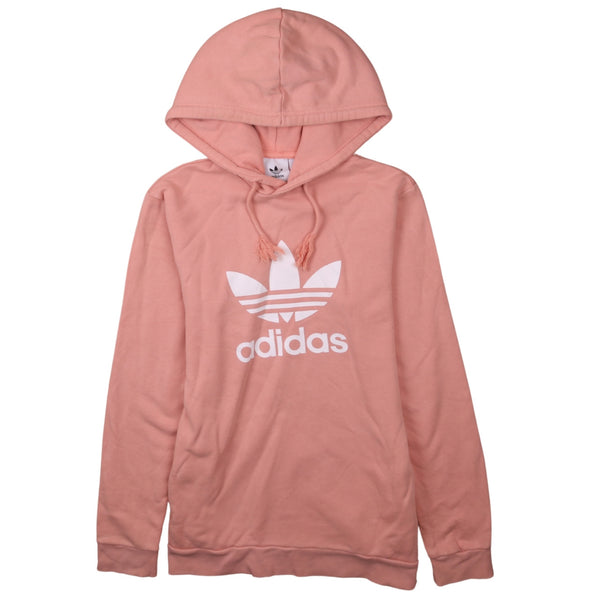 Adidas Vintage 90s Pink Spellout Hoodie Pullover XSmall Hot Fashion