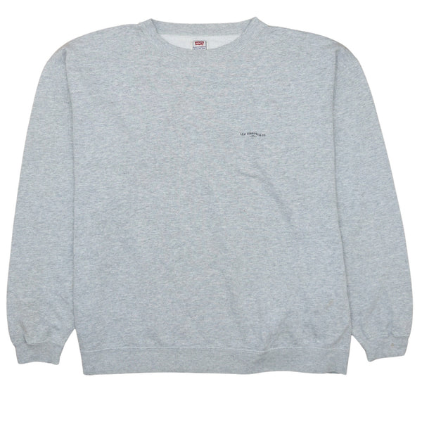 Levi's 90's Grey Heavyweight Crew Neck Sweatshirt XL