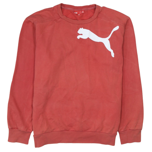 Puma 90's Lightweight Crew Neck Sweatshirt XXLarge (2XL) Red