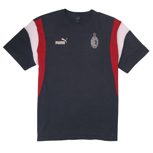 Puma 90's Short Sleeves Crew Neck T Shirt Large Black