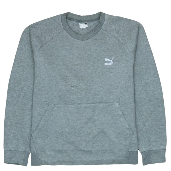 Puma 90's Heavyweight Crew Neck Sweatshirt XLarge Grey