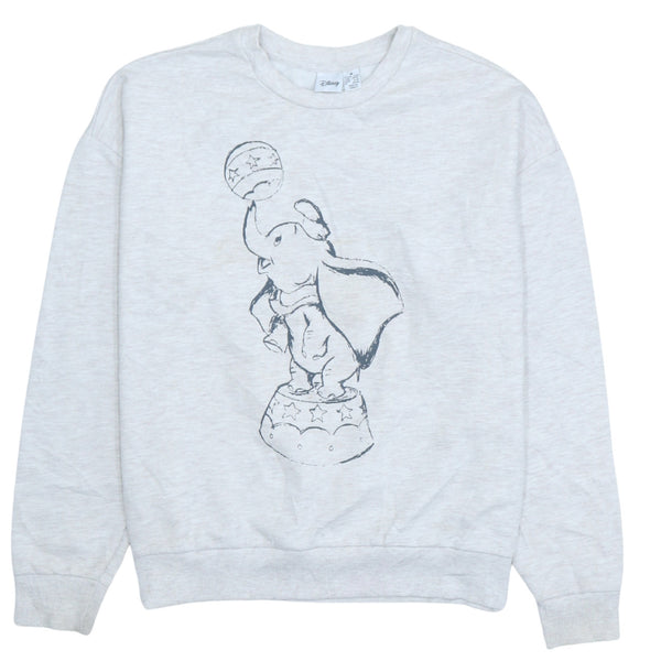 Vintage Grey Disney 90's Winnie The Pooh Sweatshirt Crew Neck Medium