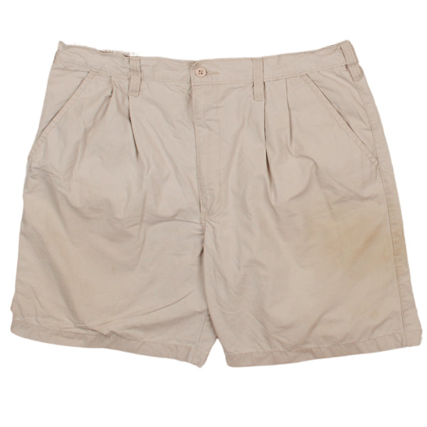 Wrangler Vintage 90's Baggy Chino Shorts, Men's 36 Beige Cream