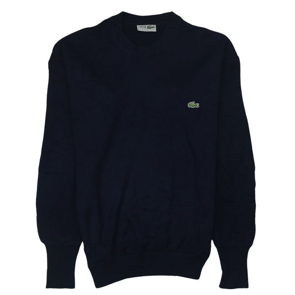 Lacoste 90's Lightweight Crew Neck Sweatshirt Medium Navy Blue
