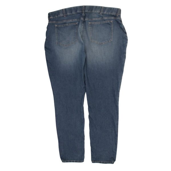 Lee 90's Women's XXLarge Blue Straight Leg Baggy Trousers Pants