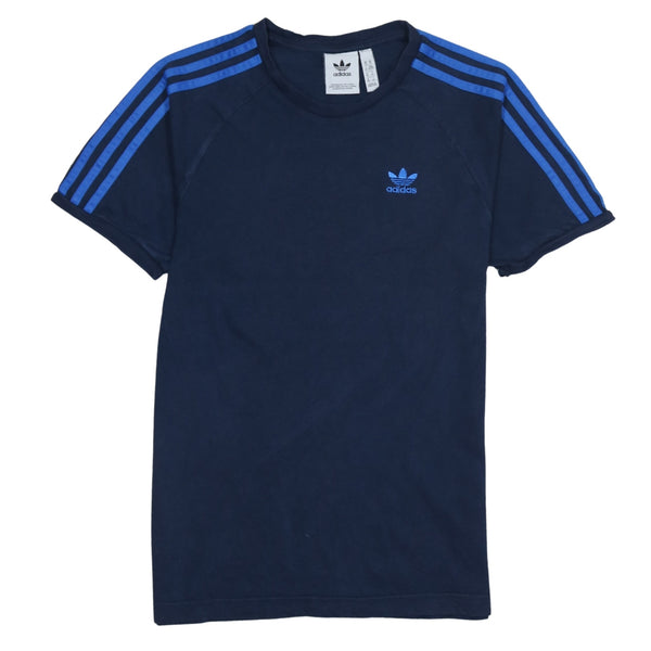 Adidas   T Shirt XSmall Navy Blue