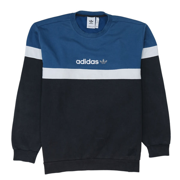 Adidas 90's Lightweight Crew Neck Sweatshirt XLarge Black
