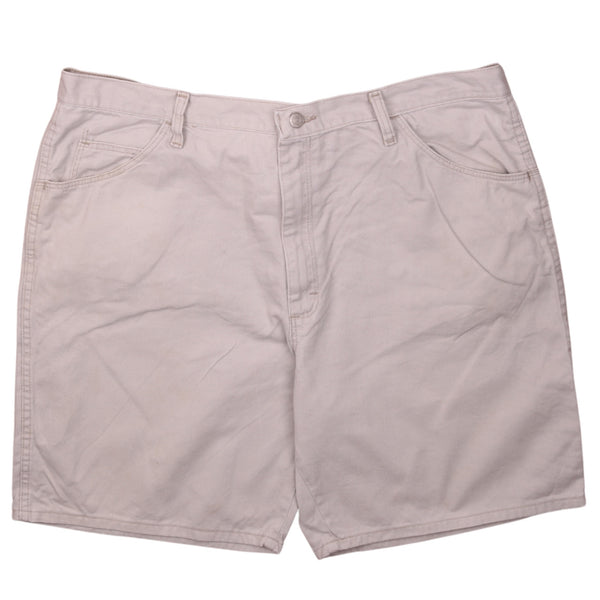 Wrangler Vintage 90's Men's Baggy Chino Shorts Beige Cream Size 40