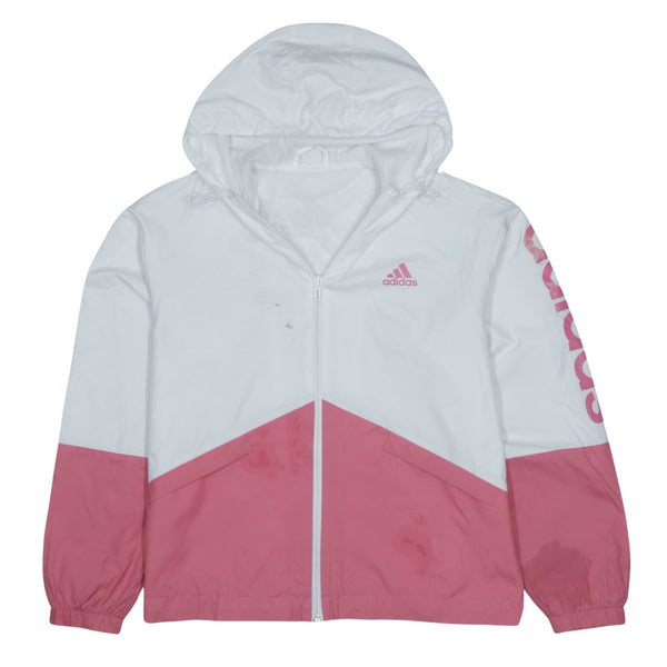 Adidas Vintage Pink Windbreaker Women's XSmall 90s Sportswear