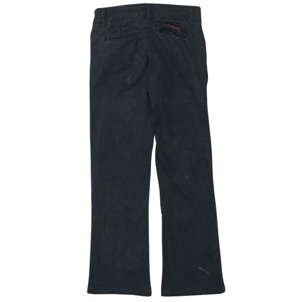 Dickies 90's Straight Leg Baggy Trousers / Pants 28 Black