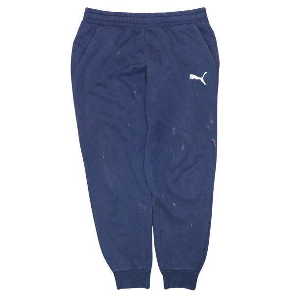 Puma 90's Casual Joggers / Sweatpants Large Navy Blue