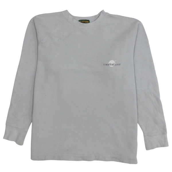 Timberland 90's Lightweight Crew Neck Sweatshirt Medium  Grey