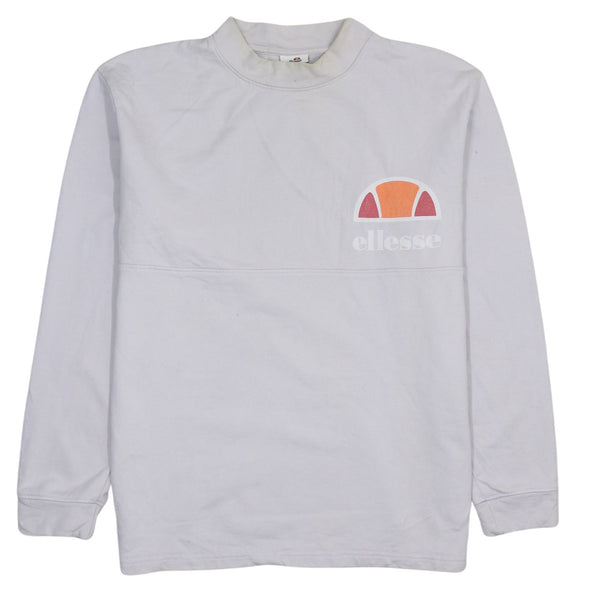 Ellesse 90's Lightweight Crew Neck Sweatshirt XXLarge  Purple