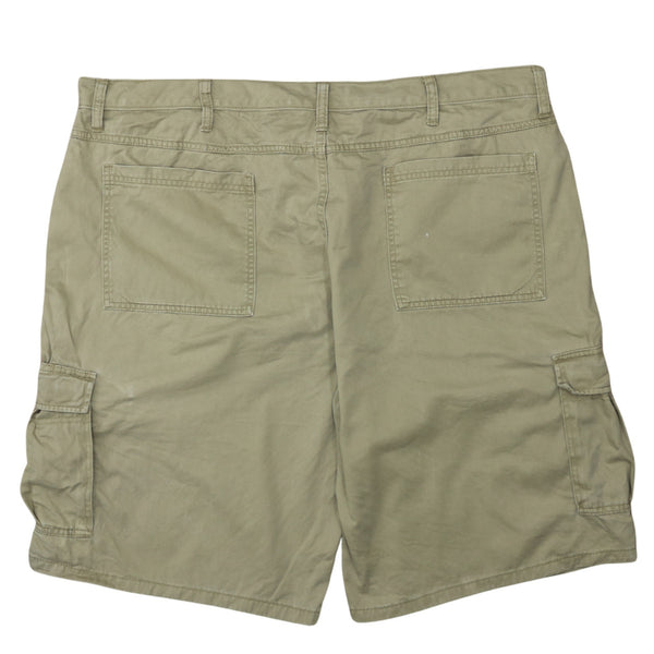 Vintage Wrangler 90s Baggy Chino Shorts Men's 42 Beige Cream